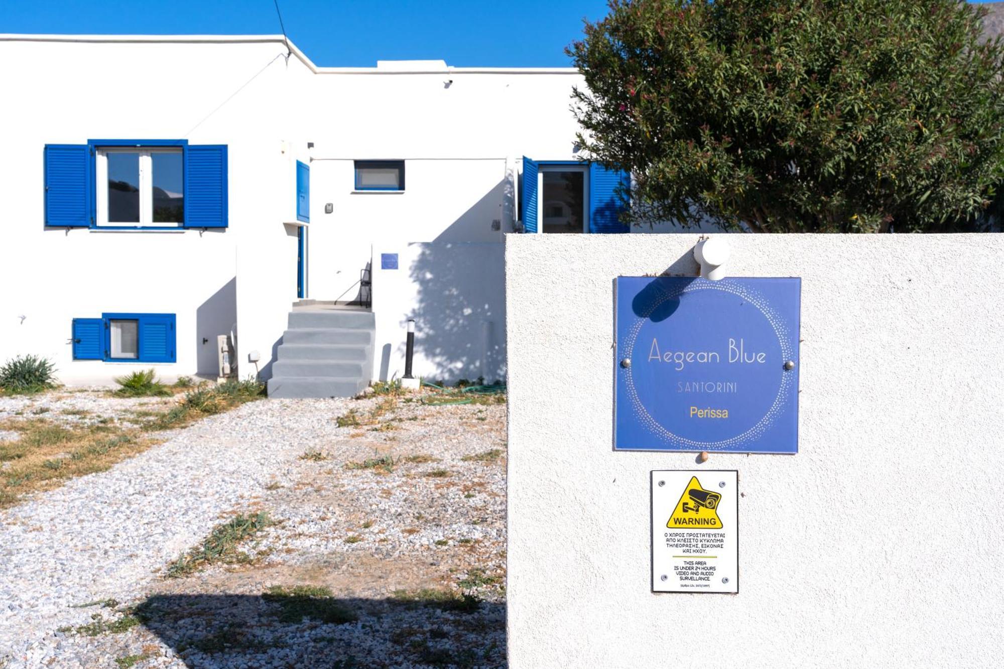 Appartamento Aegean Blue Santorini Perissa Esterno foto